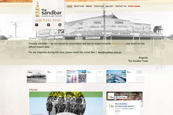 Titan theme site design template sample