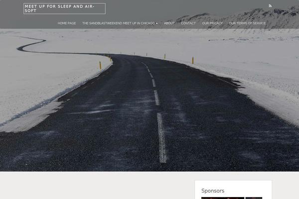 SimpleShift theme site design template sample