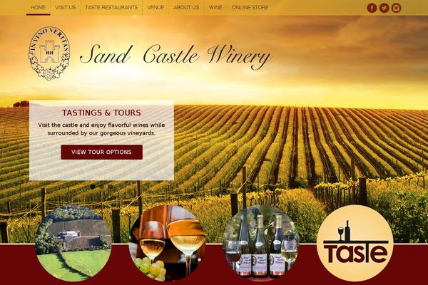 Glass theme site design template sample