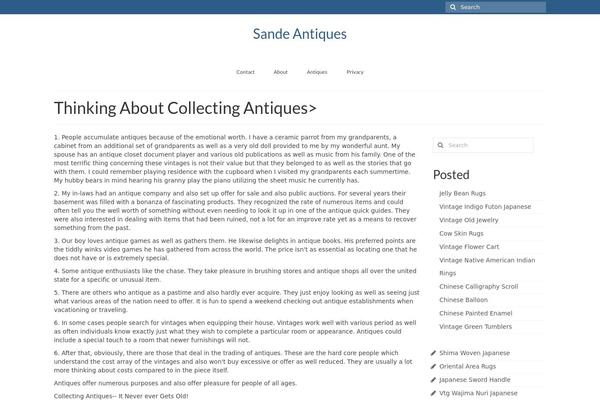 Virtue theme site design template sample