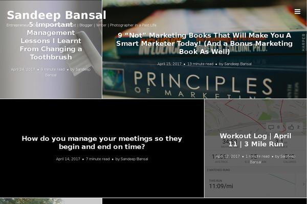 Site using StagTools plugin