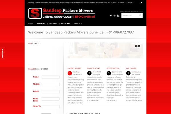Choices theme site design template sample