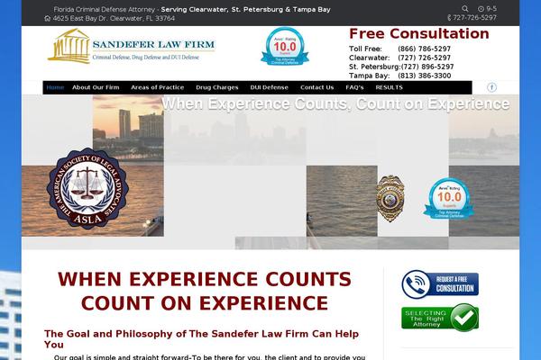 Understrap theme site design template sample