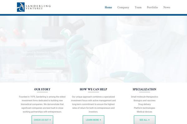 sanderling.com site used Gecko-theme