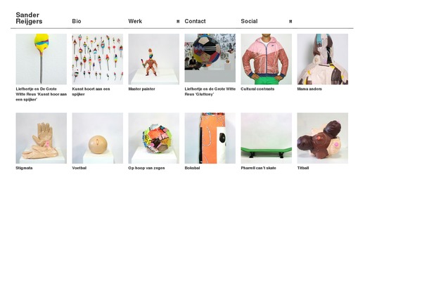 sanderreijgers.nl site used Portfolium