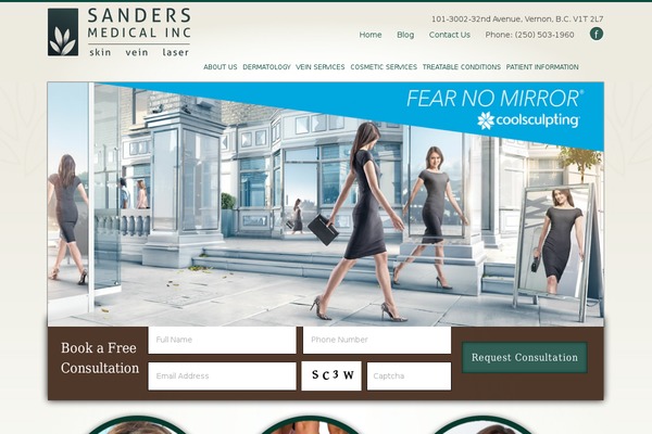 sandersmed.com site used Sanders