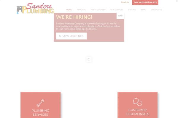 The-core-parent theme site design template sample