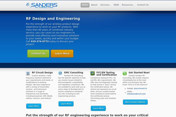 sandersrfconsulting.com site used Wpprecious