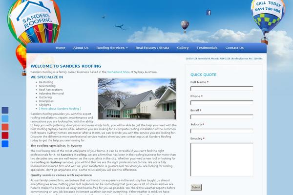 Site using WP-Testimonials plugin