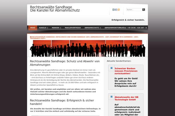 sandhage.de site used Topbusiness