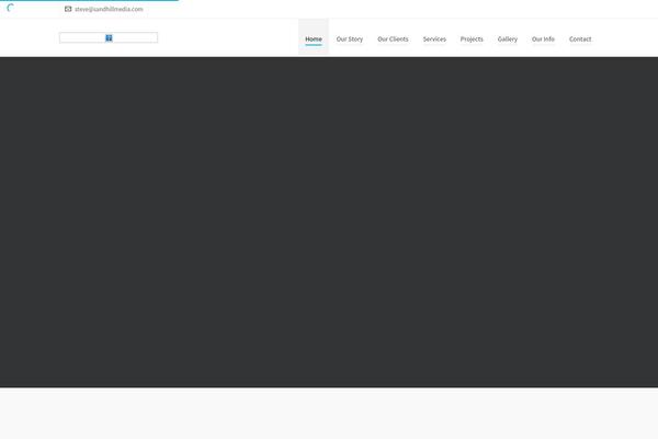 Highend theme site design template sample