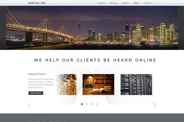 Athena theme site design template sample