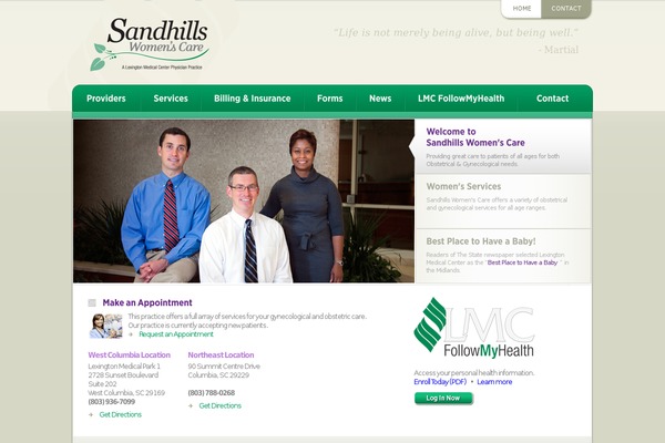 Physpracticetheme theme site design template sample