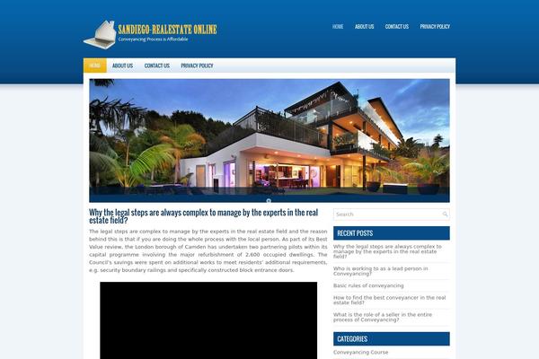 proEducation theme site design template sample
