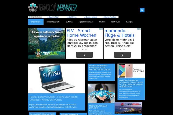 Surfarama theme site design template sample