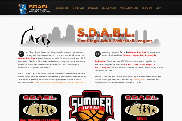 inFocus theme site design template sample