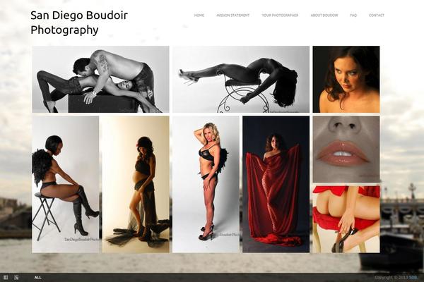 sandiegoboudoirphotography.com site used Mantratheme
