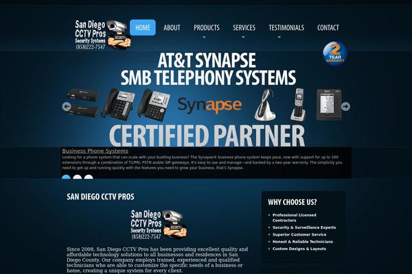sandiegocctvpros.com site used Theme1171