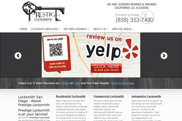 Whitelight theme site design template sample