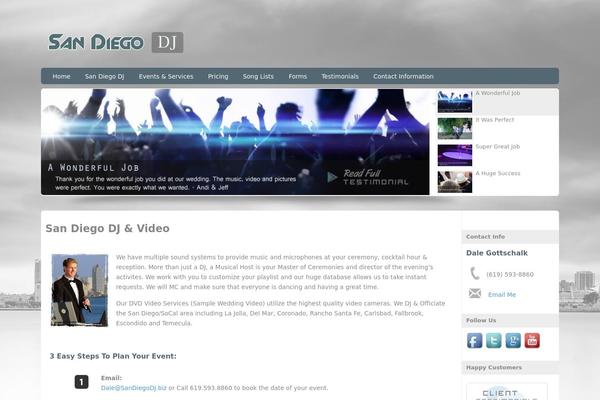 Custom Community theme site design template sample