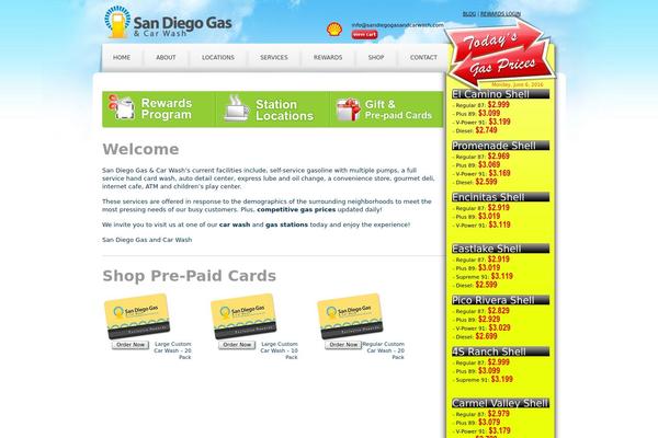 sandiegogasandcarwash.com site used Gas