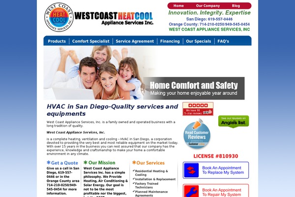 Largo theme site design template sample