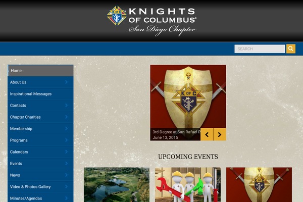 Site using Feature A Page Widget plugin