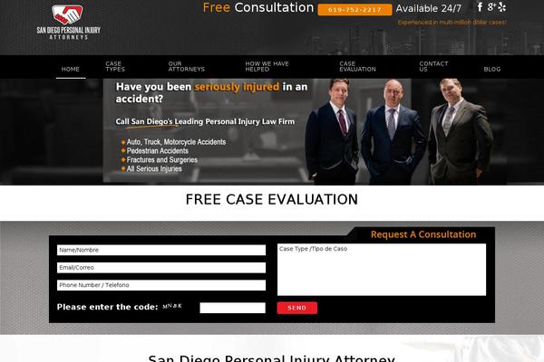 Site using Genesis Simple Page Sections plugin
