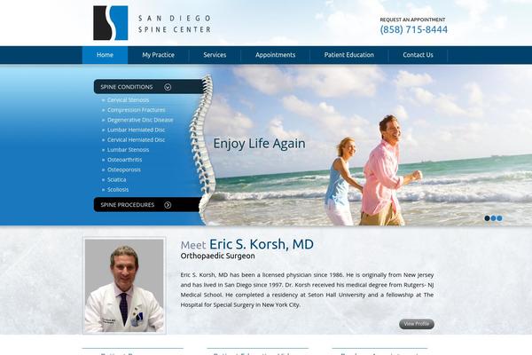 YPO theme site design template sample