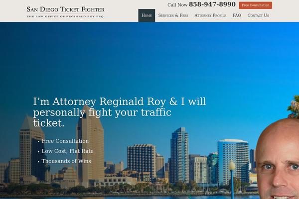 sandiegoticketfighter.com site used Checkmate