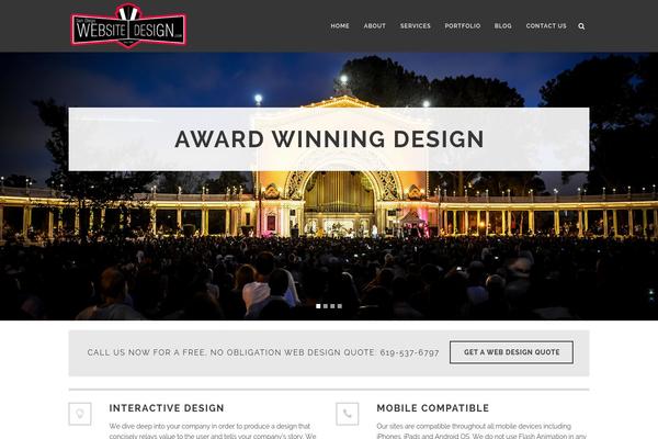 Soho theme site design template sample