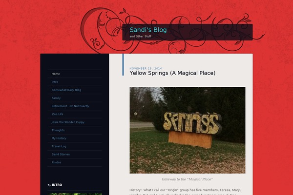 Dusk To Dawn theme site design template sample