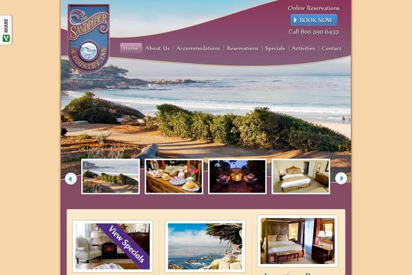 Site using Slick Social Share Buttons plugin
