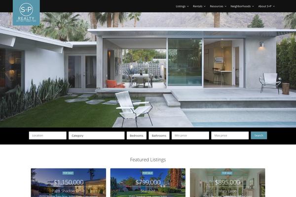 Realeswp theme site design template sample