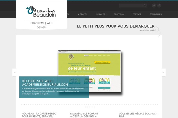 sandrabeaudoin.com site used Lustrel