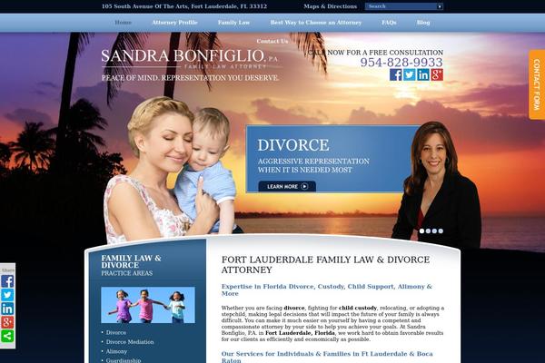 Universal theme site design template sample