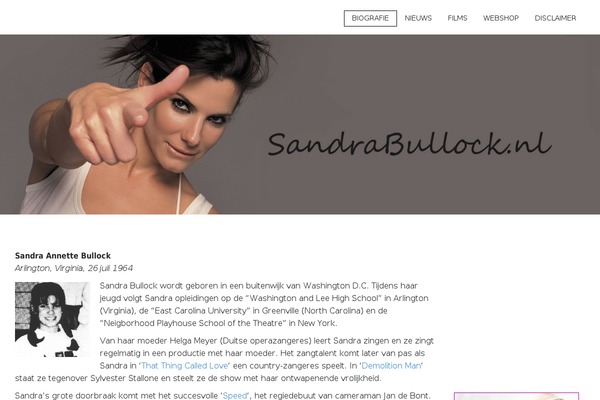 Matheson theme site design template sample