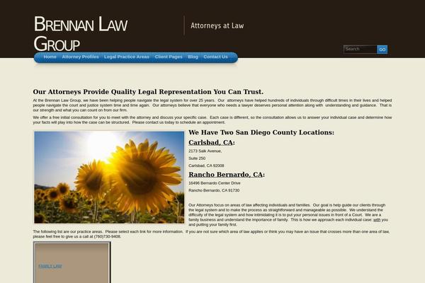 Arclite theme site design template sample