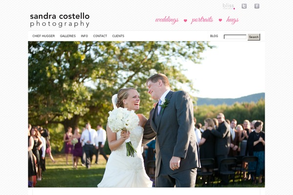 Prophoto4 theme site design template sample