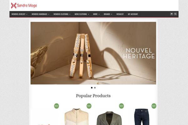 GridMag theme site design template sample