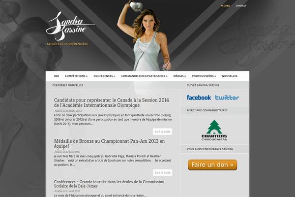 Aggregate theme site design template sample