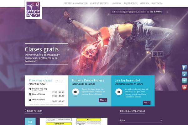 Sv theme site design template sample