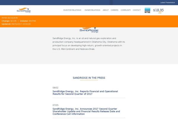 Energy theme site design template sample
