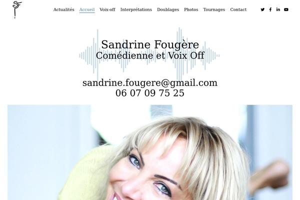 Crocal theme site design template sample