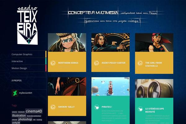 Metro CreativeX theme site design template sample