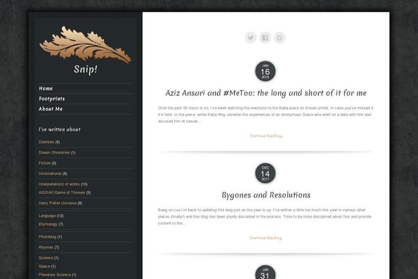 Luminescence Lite theme site design template sample