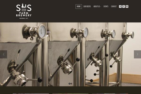 Site using Events Maker by dFactory plugin
