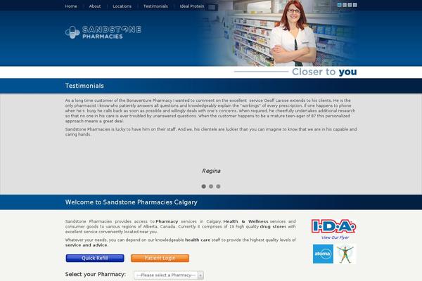 Site using Superfish Menus plugin