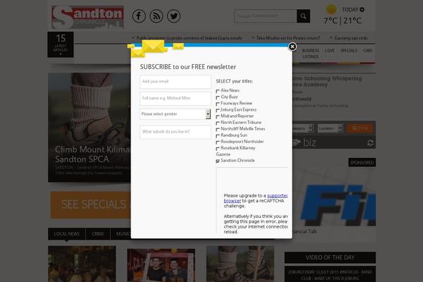 Site using Dp-network-wide-slider plugin