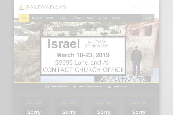 Site using Organize Series plugin